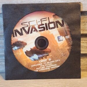 Sci Fi Invasion Science Fiction DVD Disc 5  4 Movies